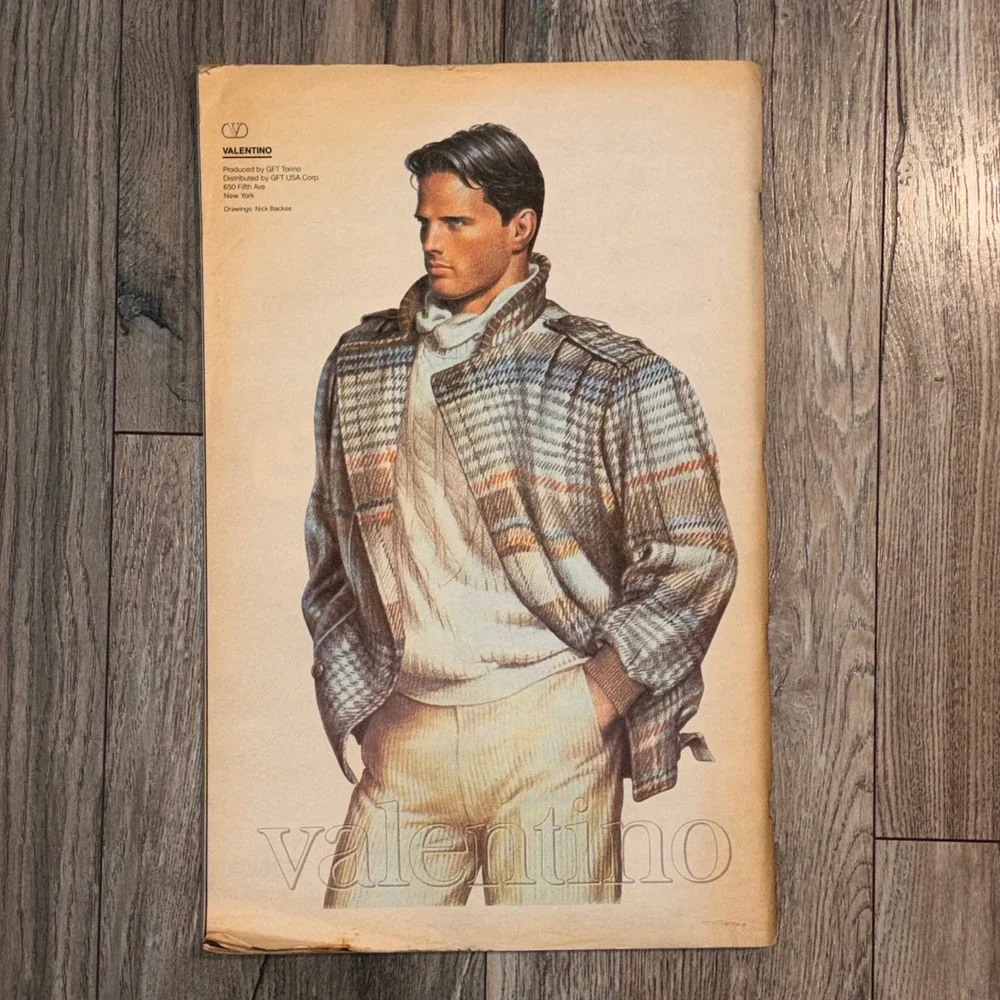 Andy Warhol Interview Magazine November 1984 Diane Lane Cover Vintage Fashion